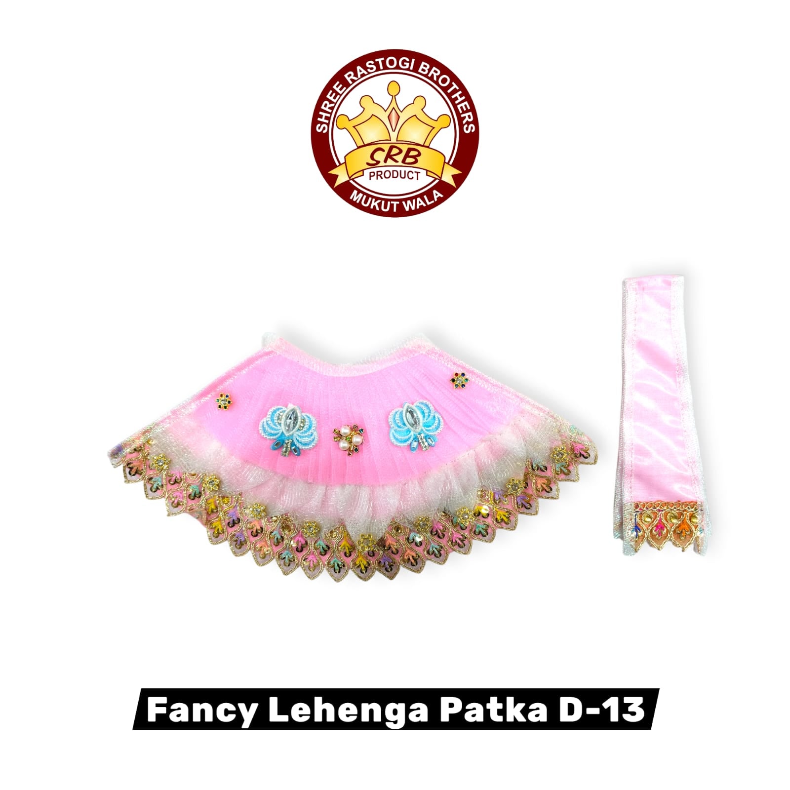 Fancy Lehenga Patka D-13