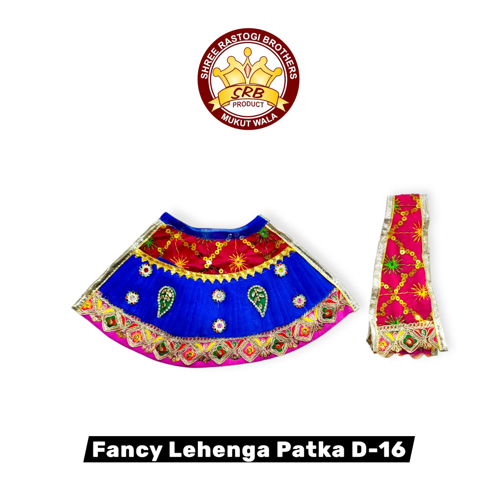 Fancy Lehenga Patka D-16