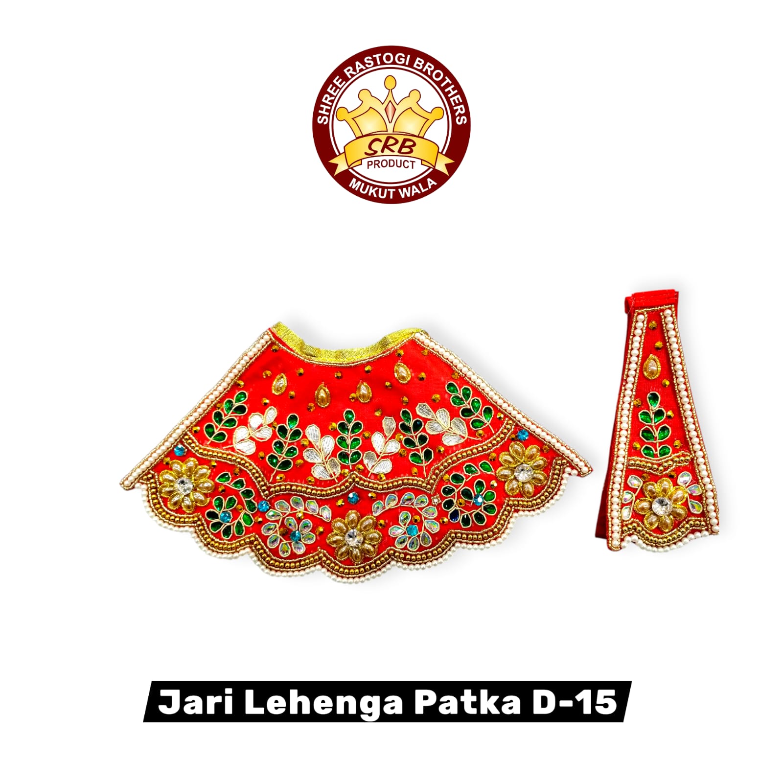 Jari Lehenga Patka D-15