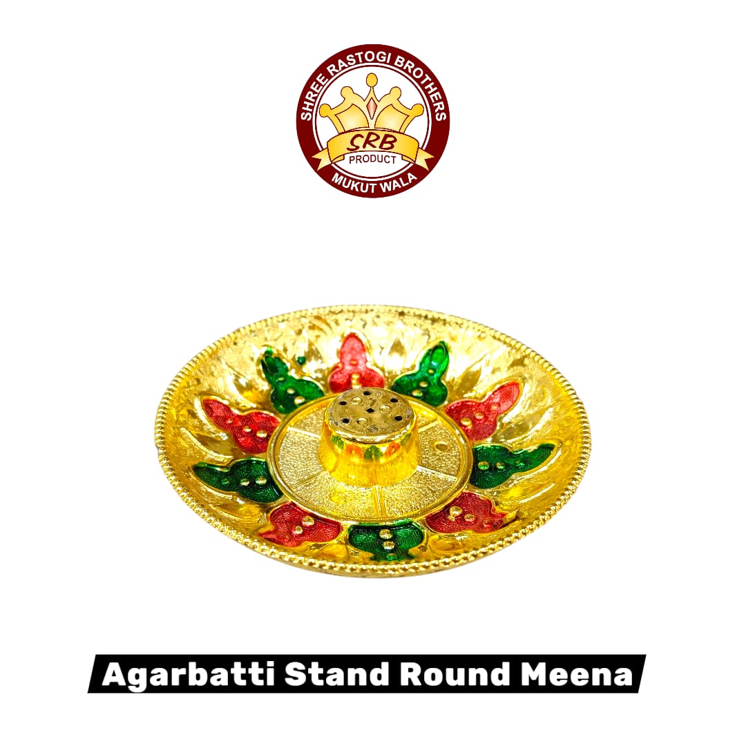 Agarbatti Stand Round Meena