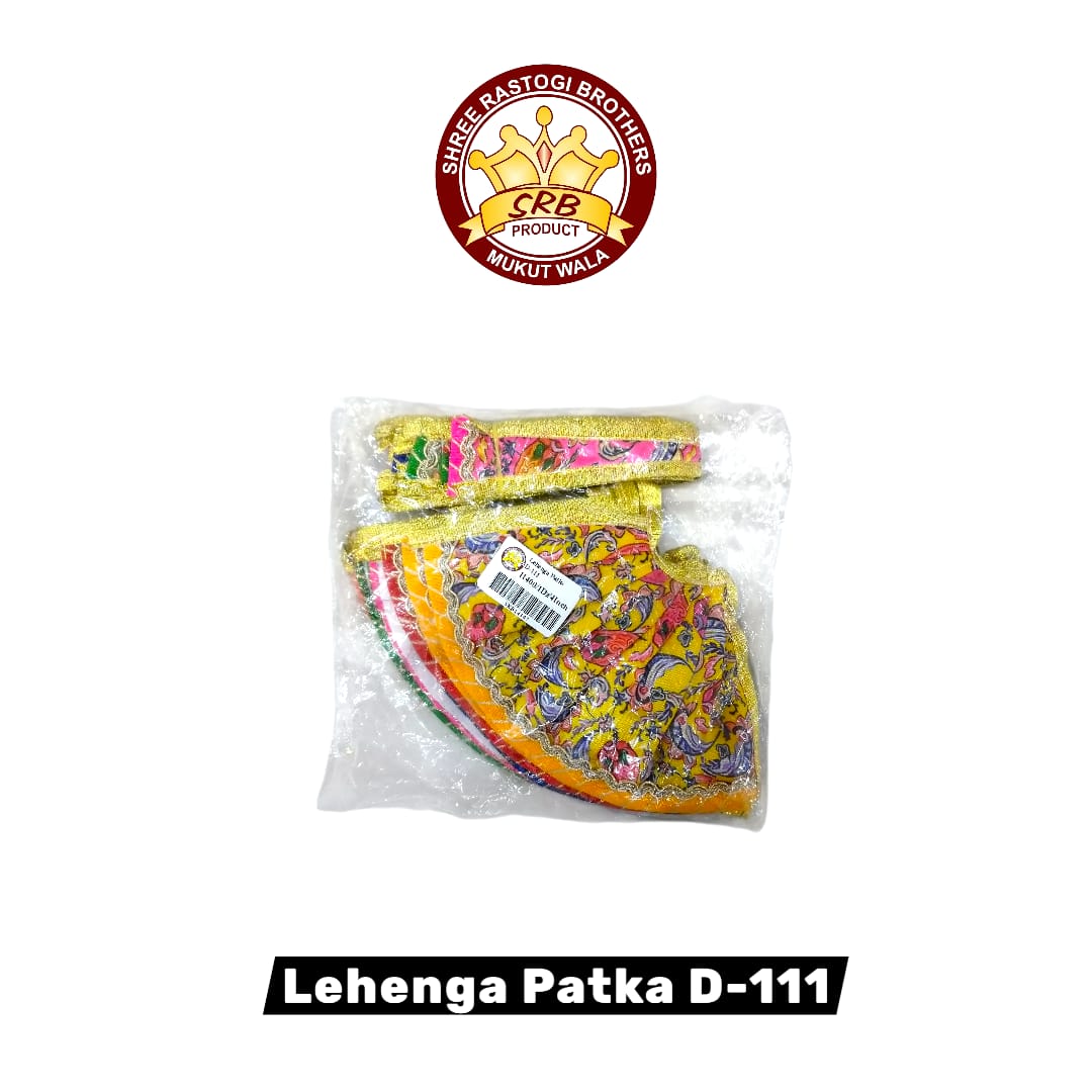 Lehenga Patka D-111