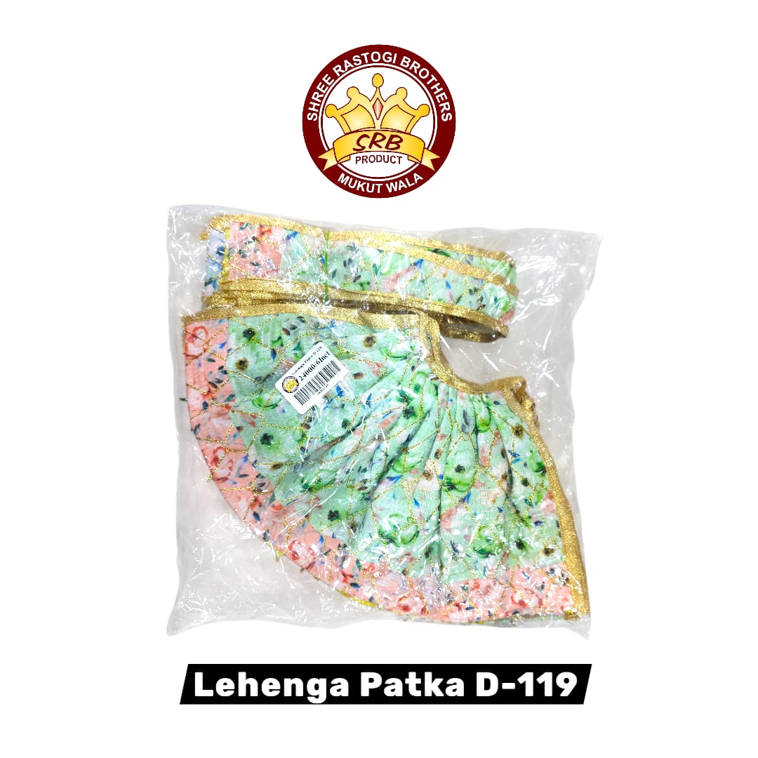 Lehenga Patka D-119