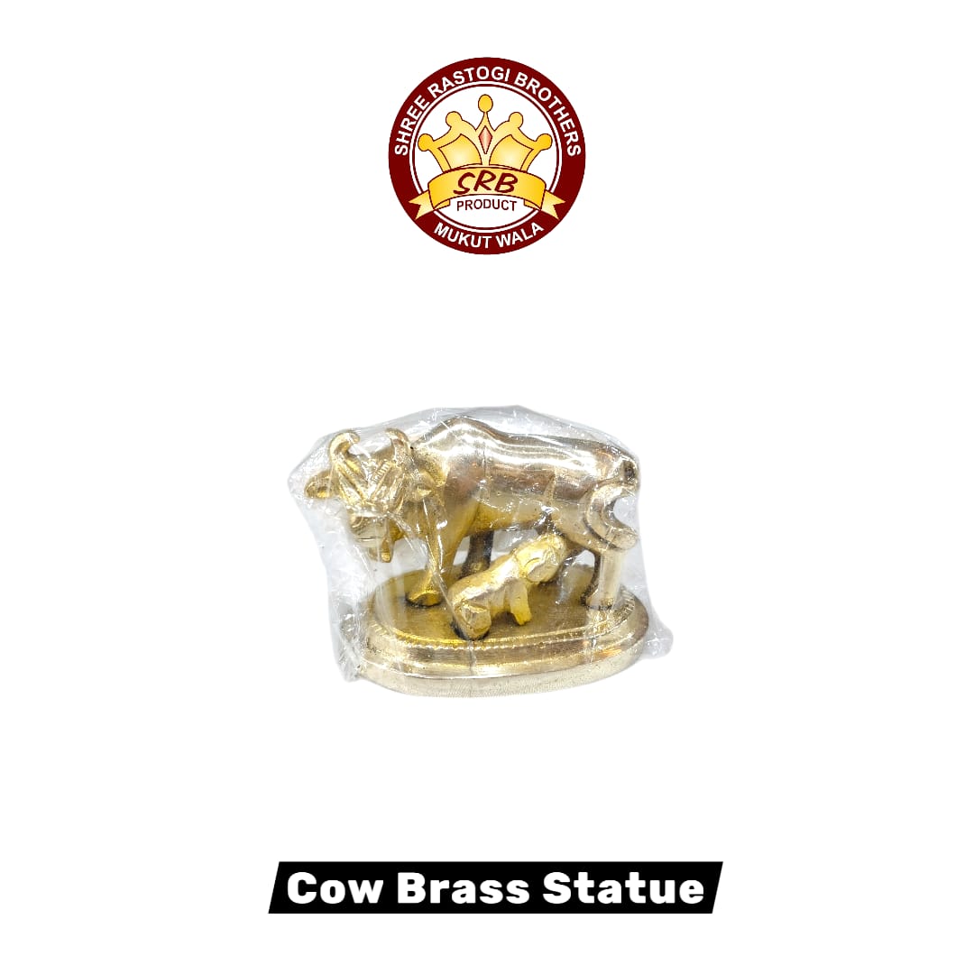 Cow Brass Statue