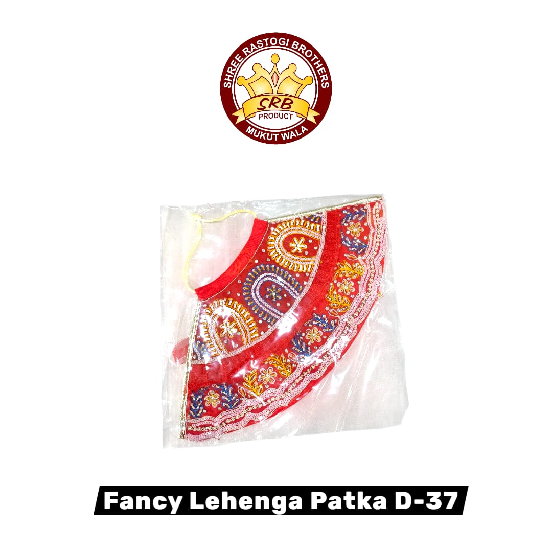 Fancy Lehenga Patka D-37