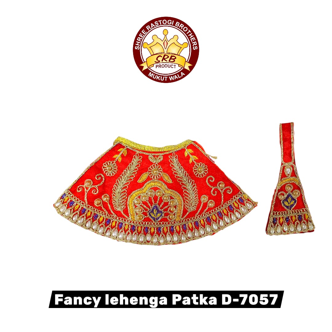 Fancy Lehenga Patka D-7057