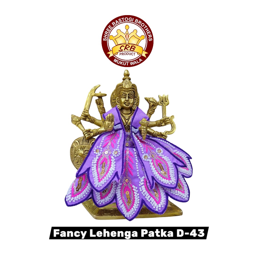 Fancy Lehenga Patka D-43