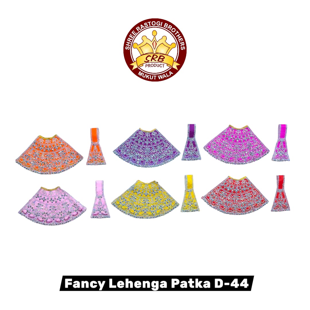 Fancy Lehenga Patka D-44