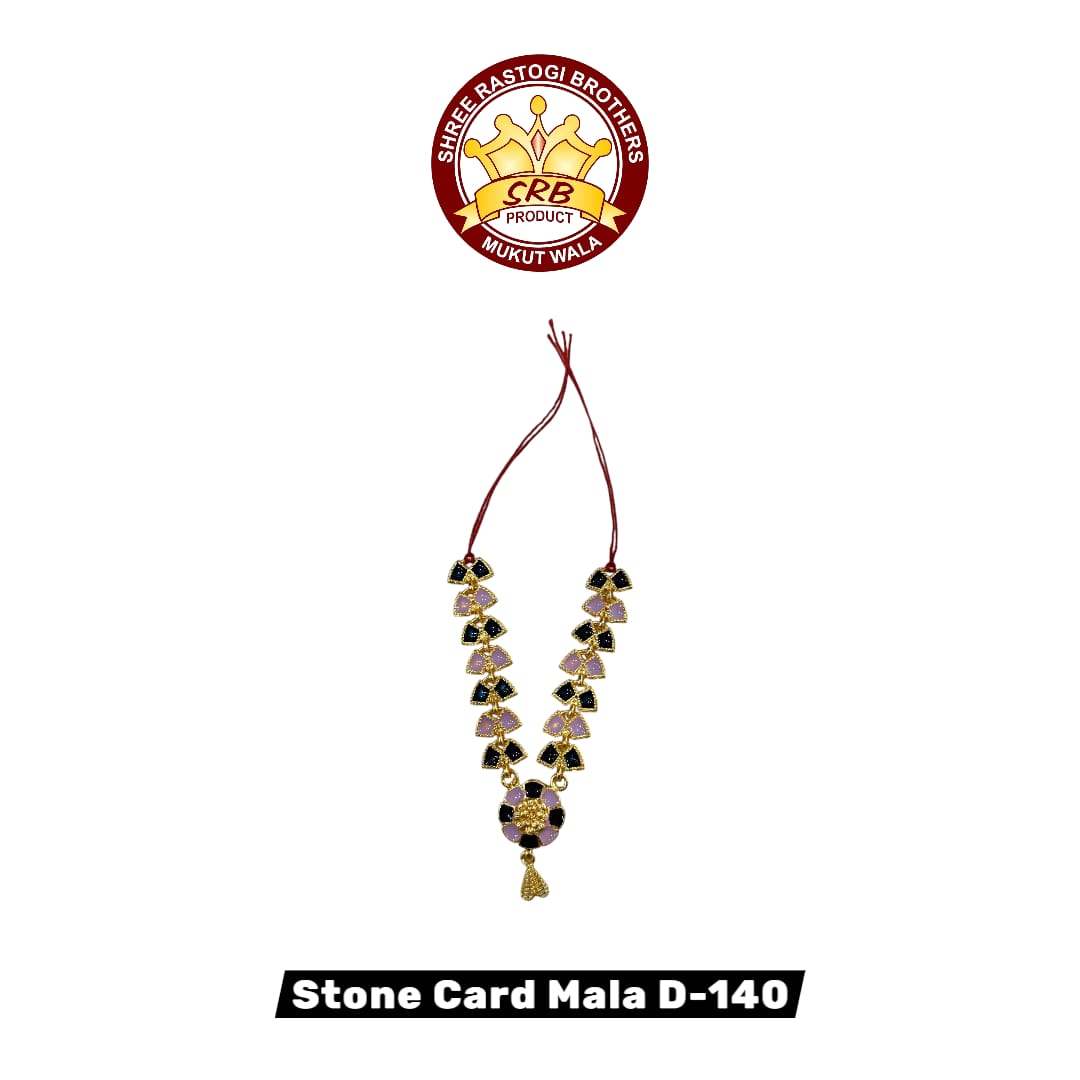 Stone Card Mala D-140