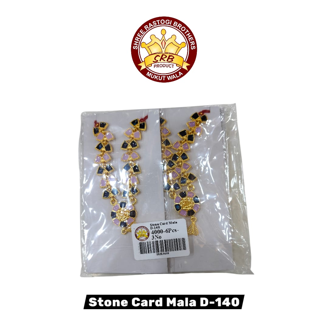 Stone Card Mala D-140