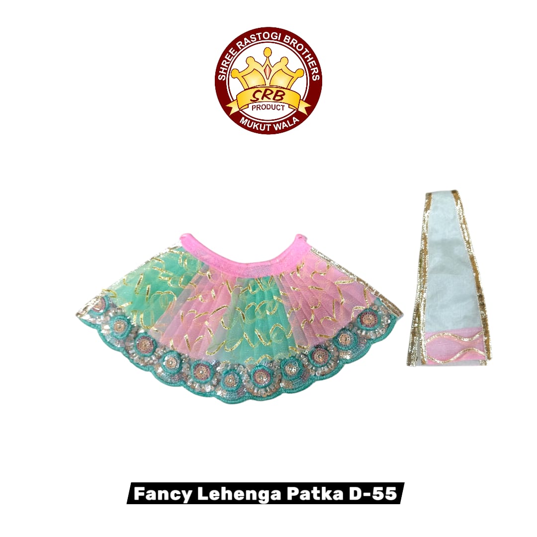 Fancy Lehenga Patka D-55