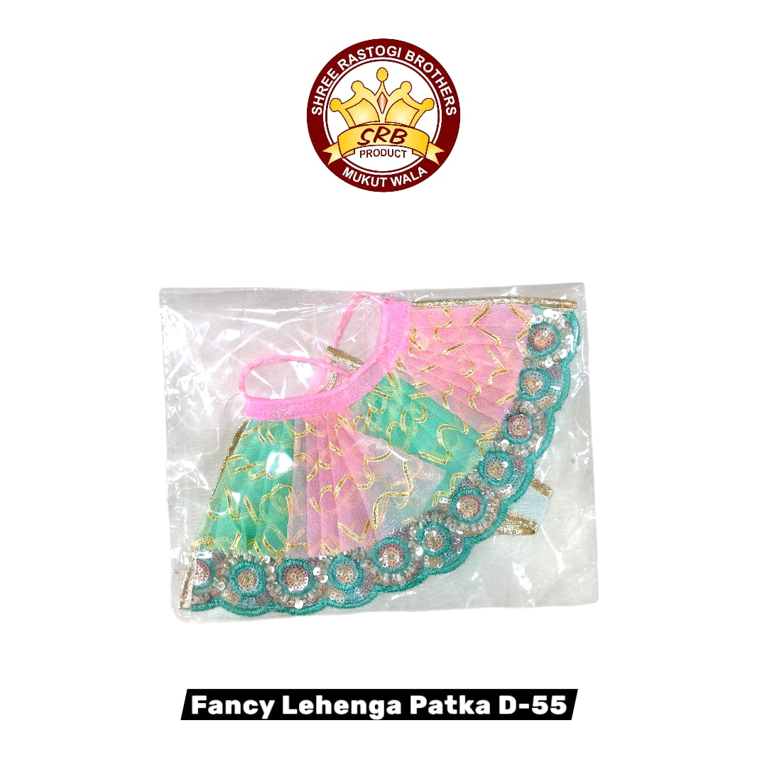 Fancy Lehenga Patka D-55