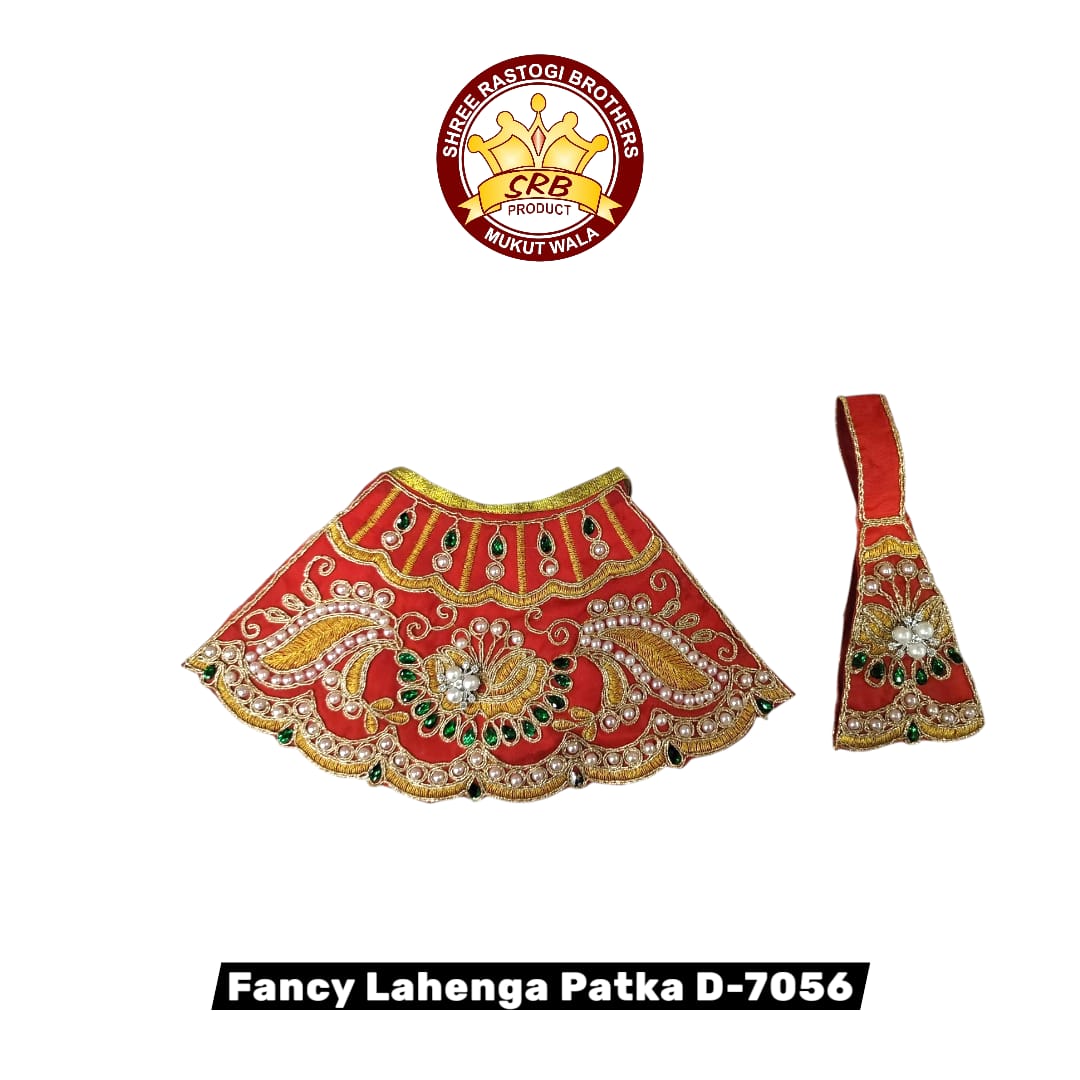 Fancy Lehenga Patka D-7056