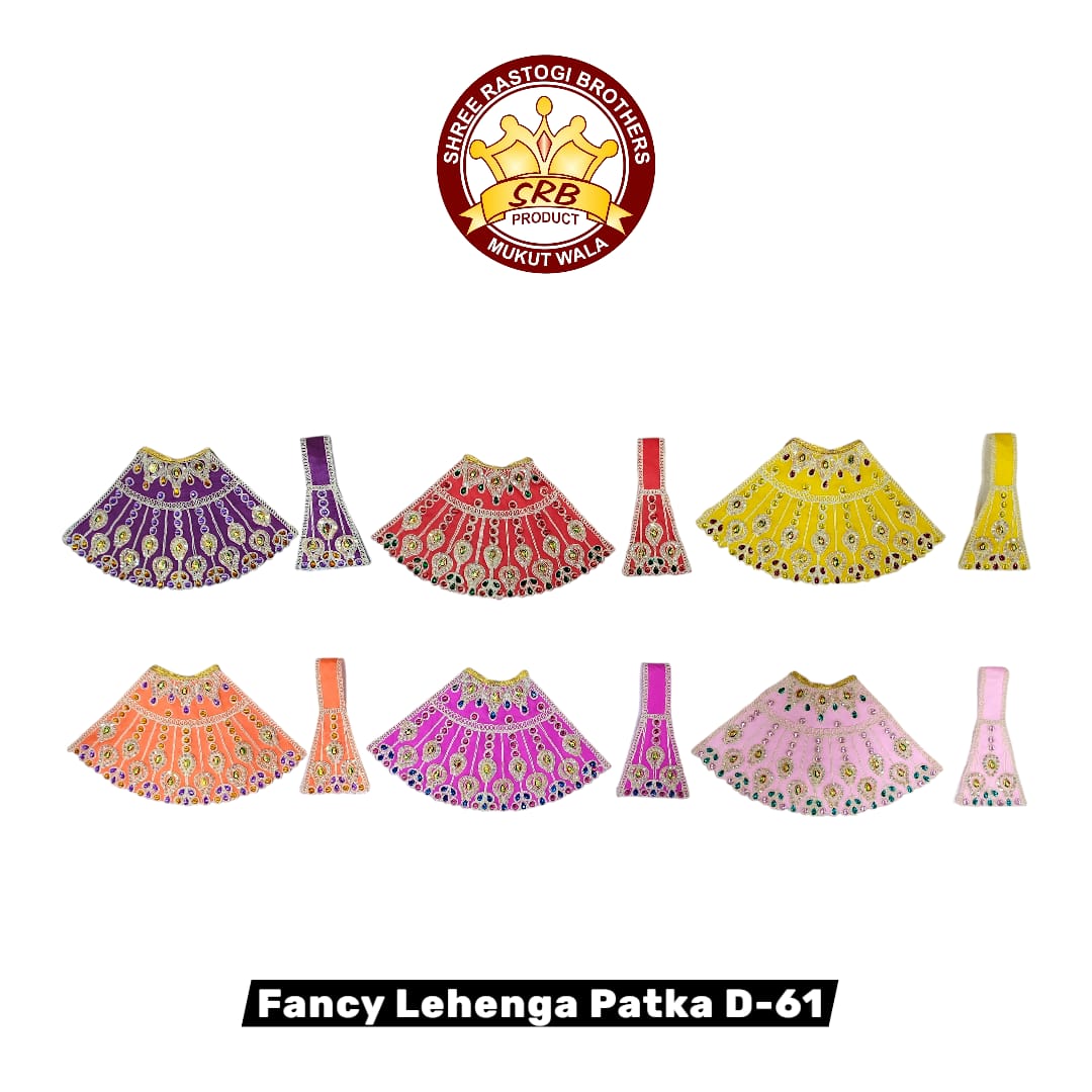 Fancy Lehenga Patka D-61