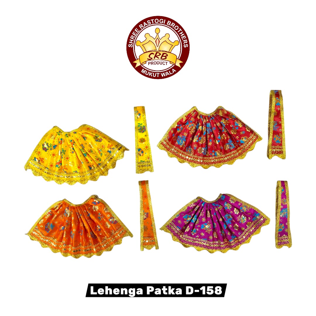 Lehenga Patka D-158