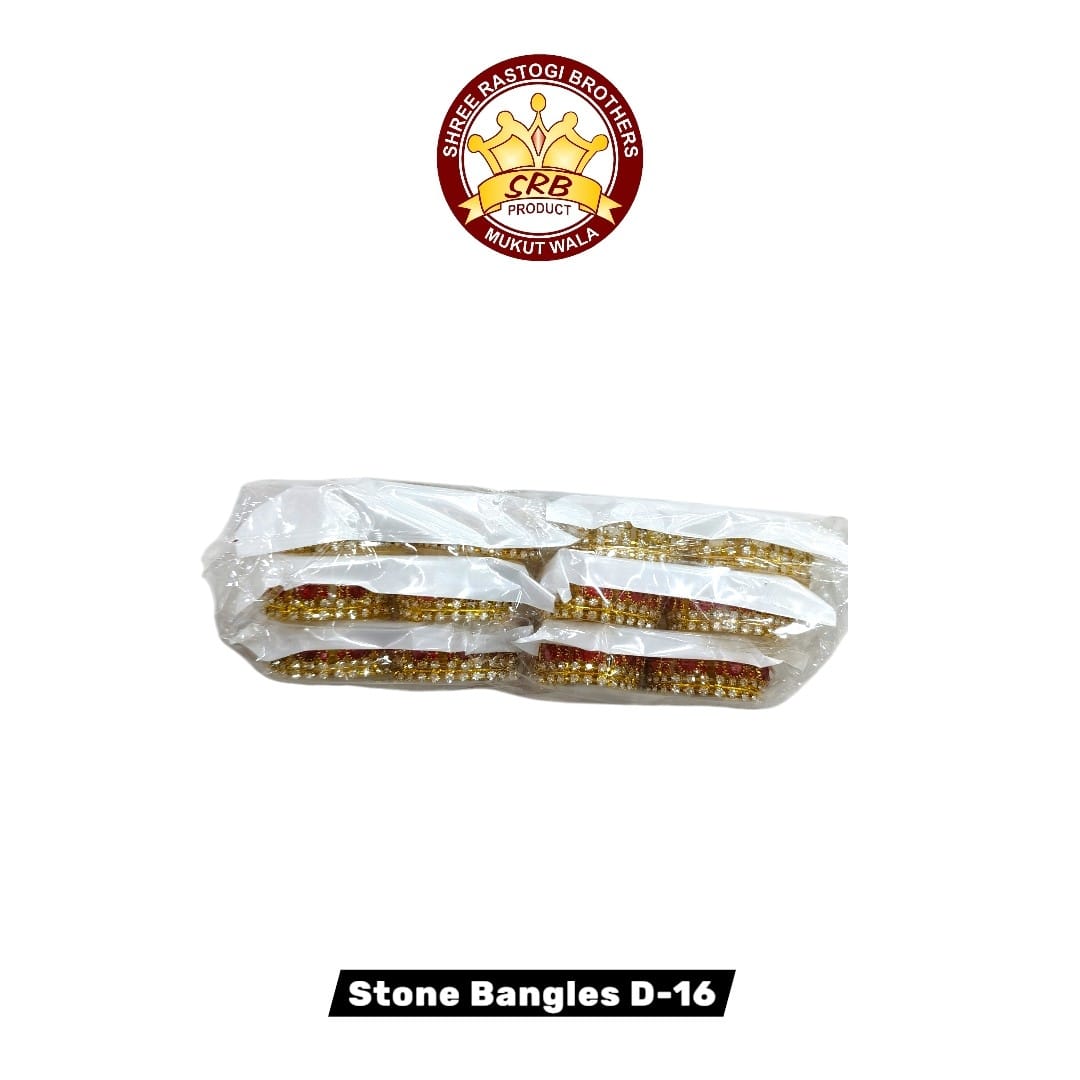 Stone Bangles D-16