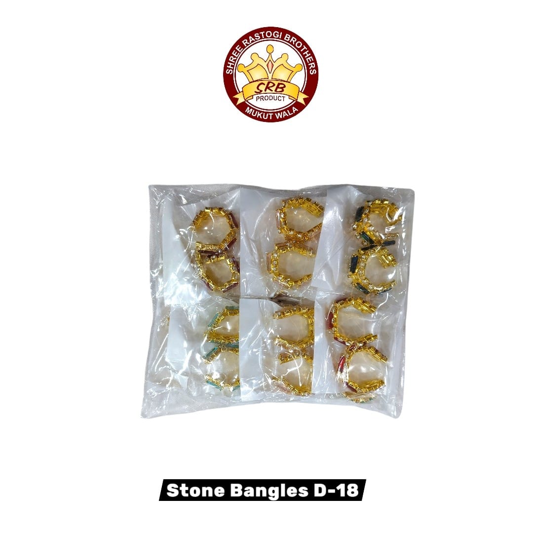 Stone Bangles D-18
