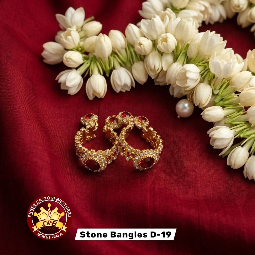 Stone Bangles D-19