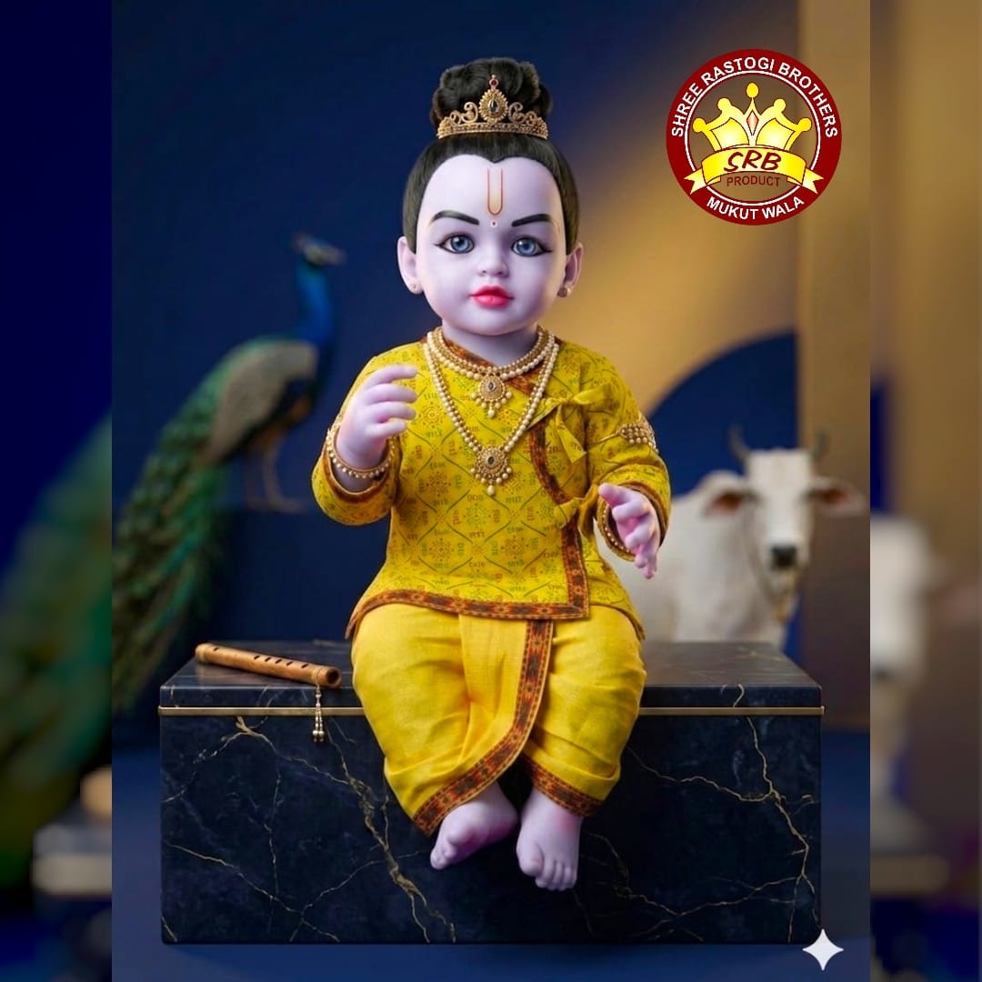 Dhoti Kurta Print Radhe Radhe