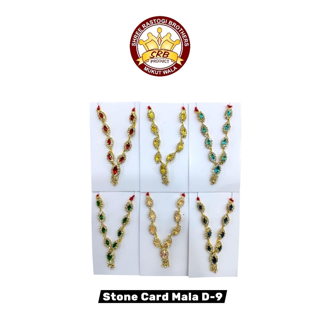 Stone Card Mala D-9