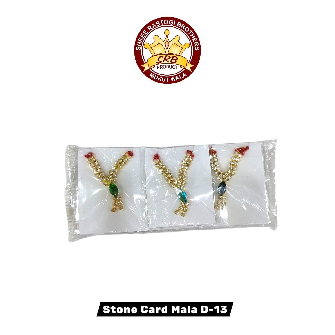 Stone Card Mala D-13