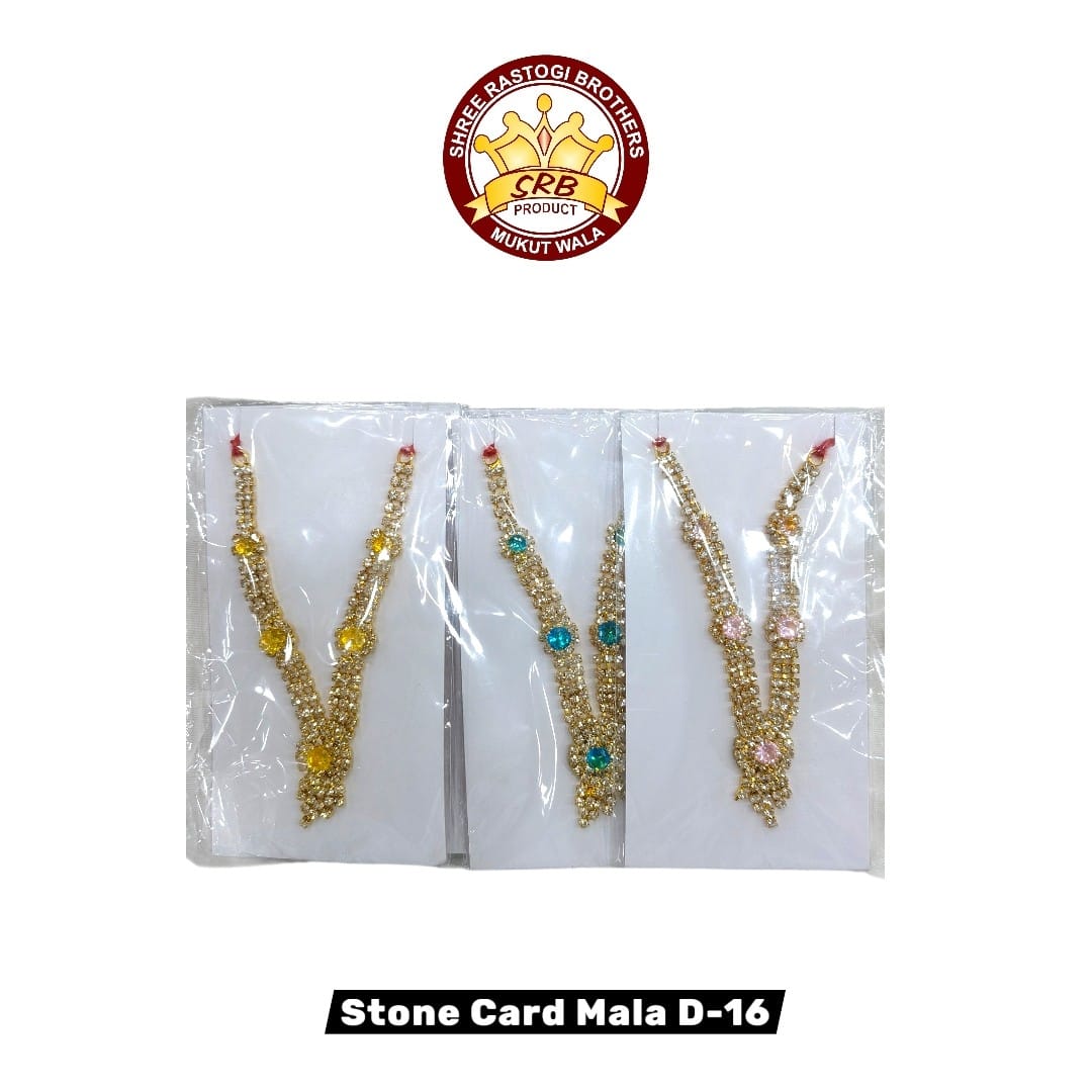 Stone Card Mala D-16