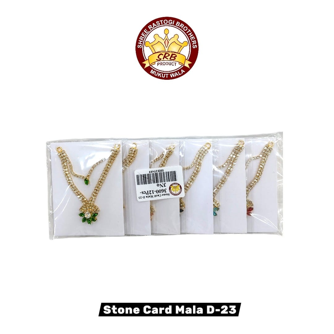 Stone Card Mala D-23