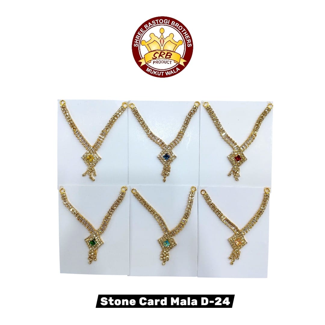 Stone Card Mala D-24