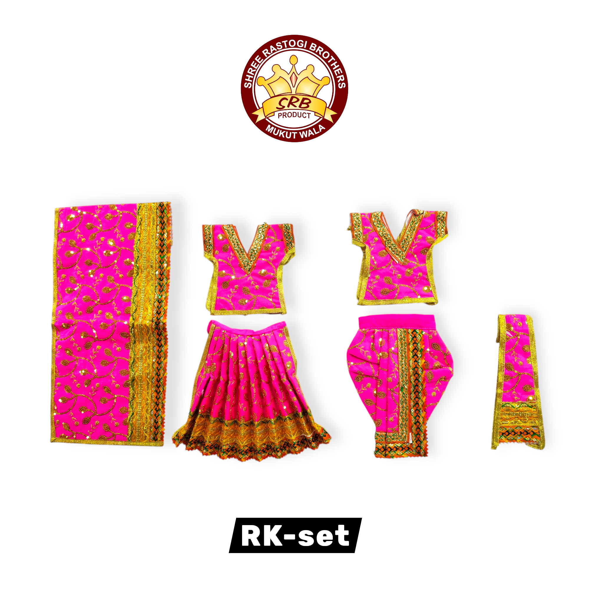 Radha Krishna Poshak For Idol