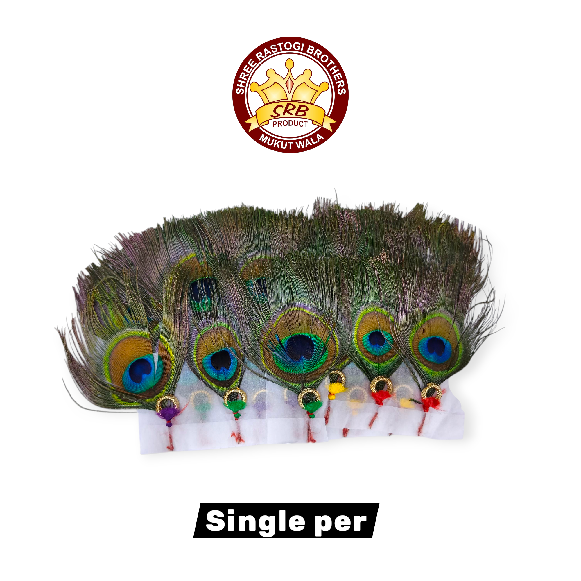 Mor Pankhi & Tikda For Radha Krishna & Laddu Gopal