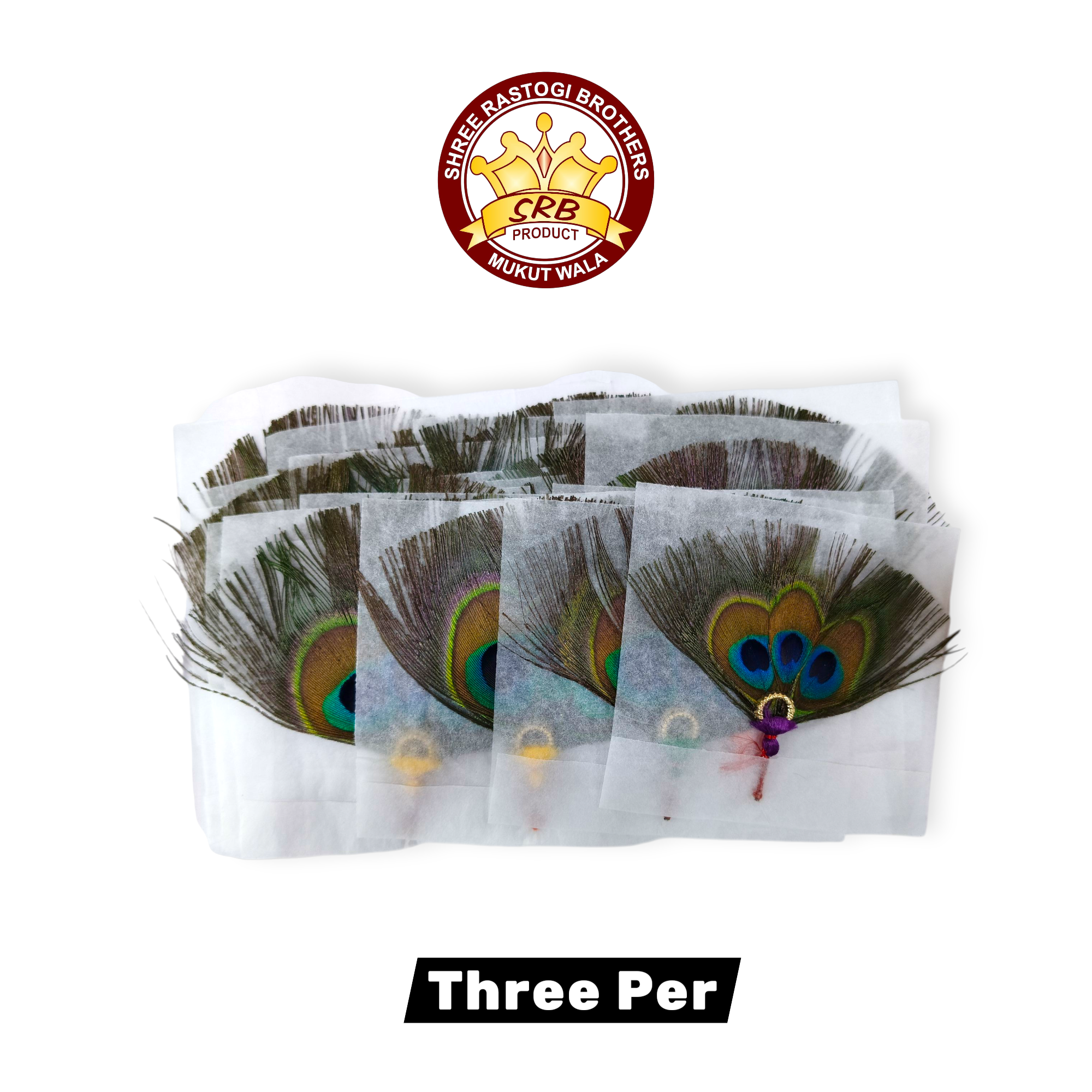 Mor Pankhi & Tikda For Radha Krishna & Laddu Gopal