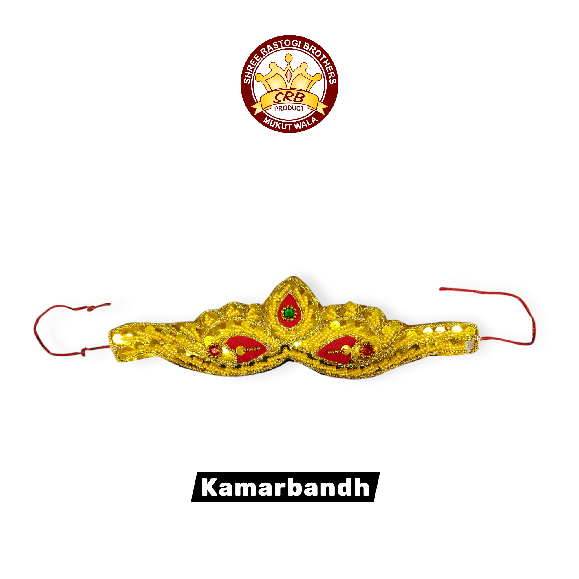 Yellow Color Moti Belt / Kamarband For All God Idol