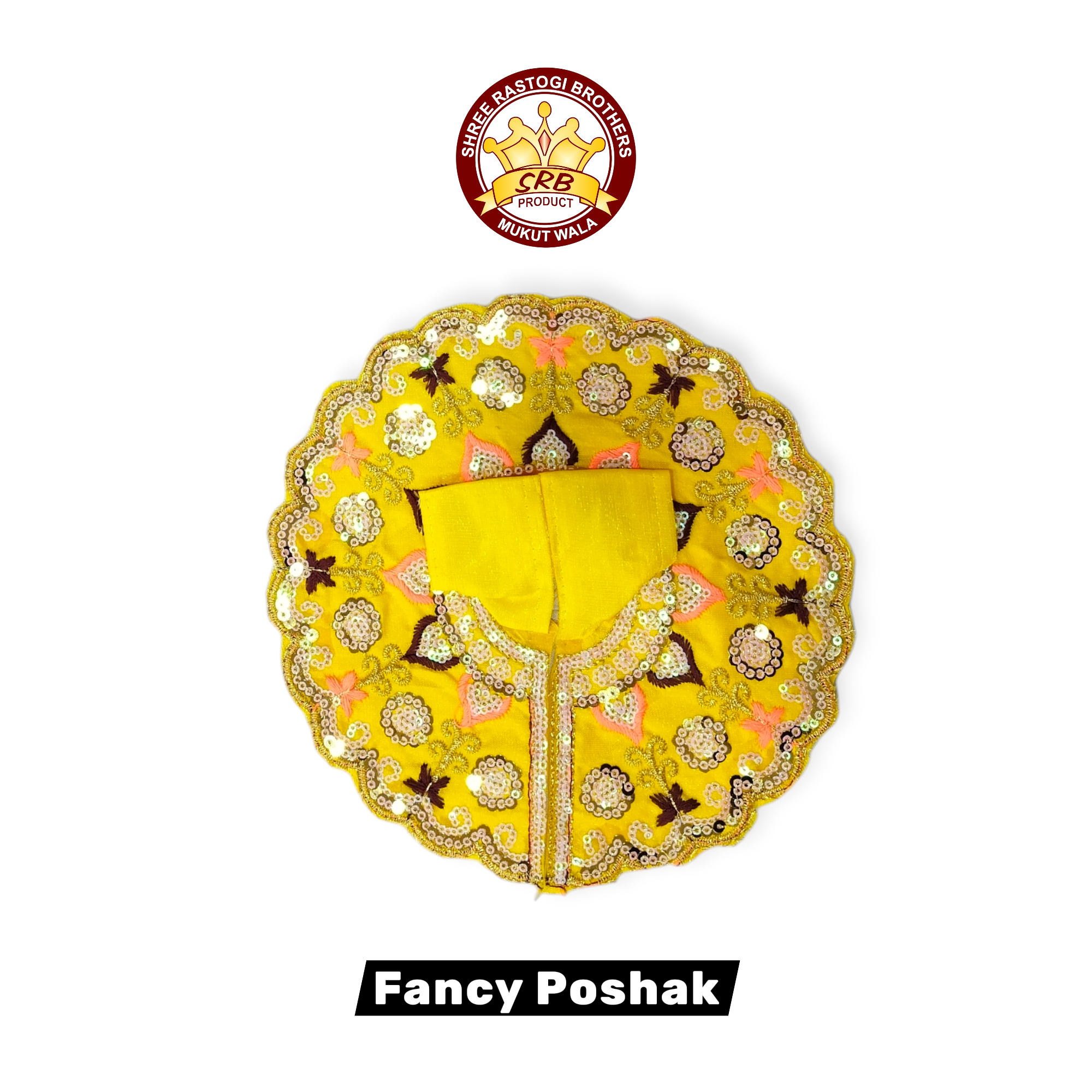 Fancy Gol Poshak For All Size Laddu Gopal Idol (FGP-01)