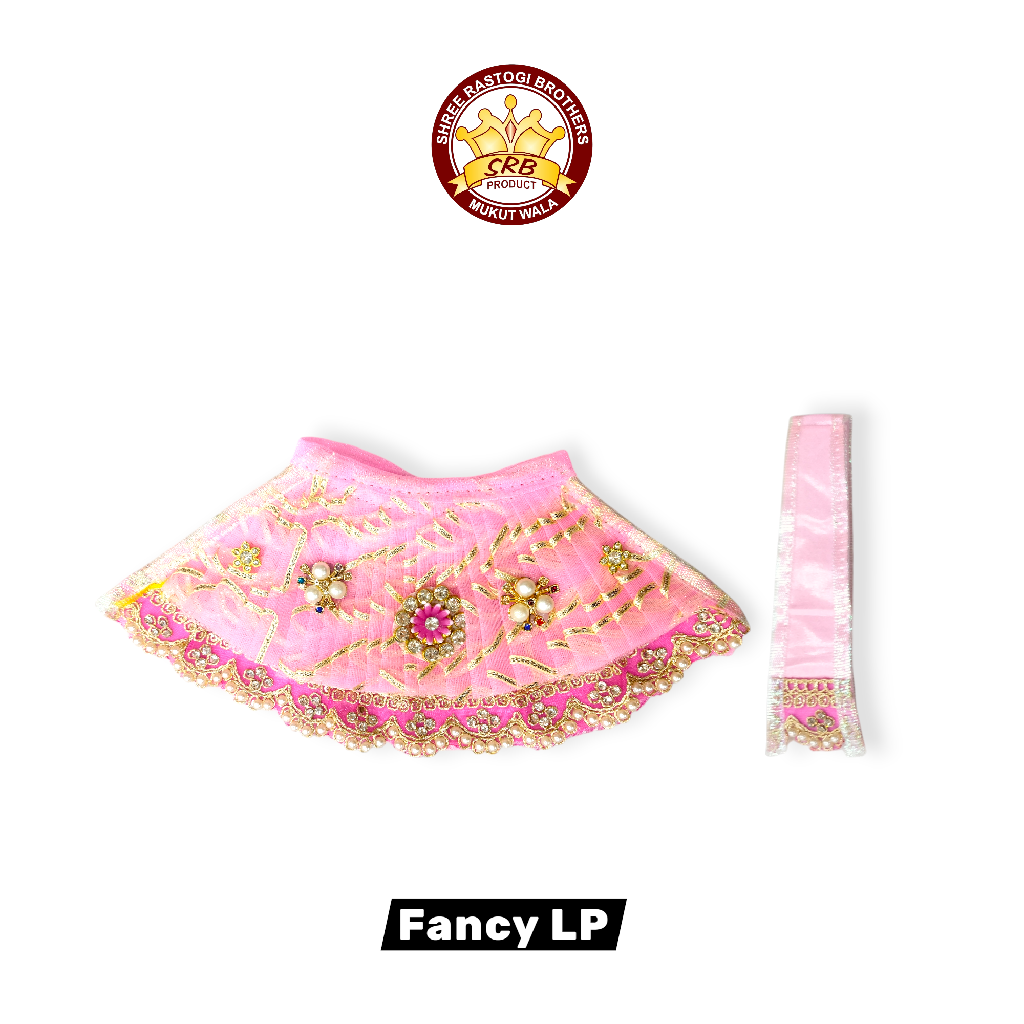 Fancy Lehenga Patka For All Goddess Idol (FLP-01)