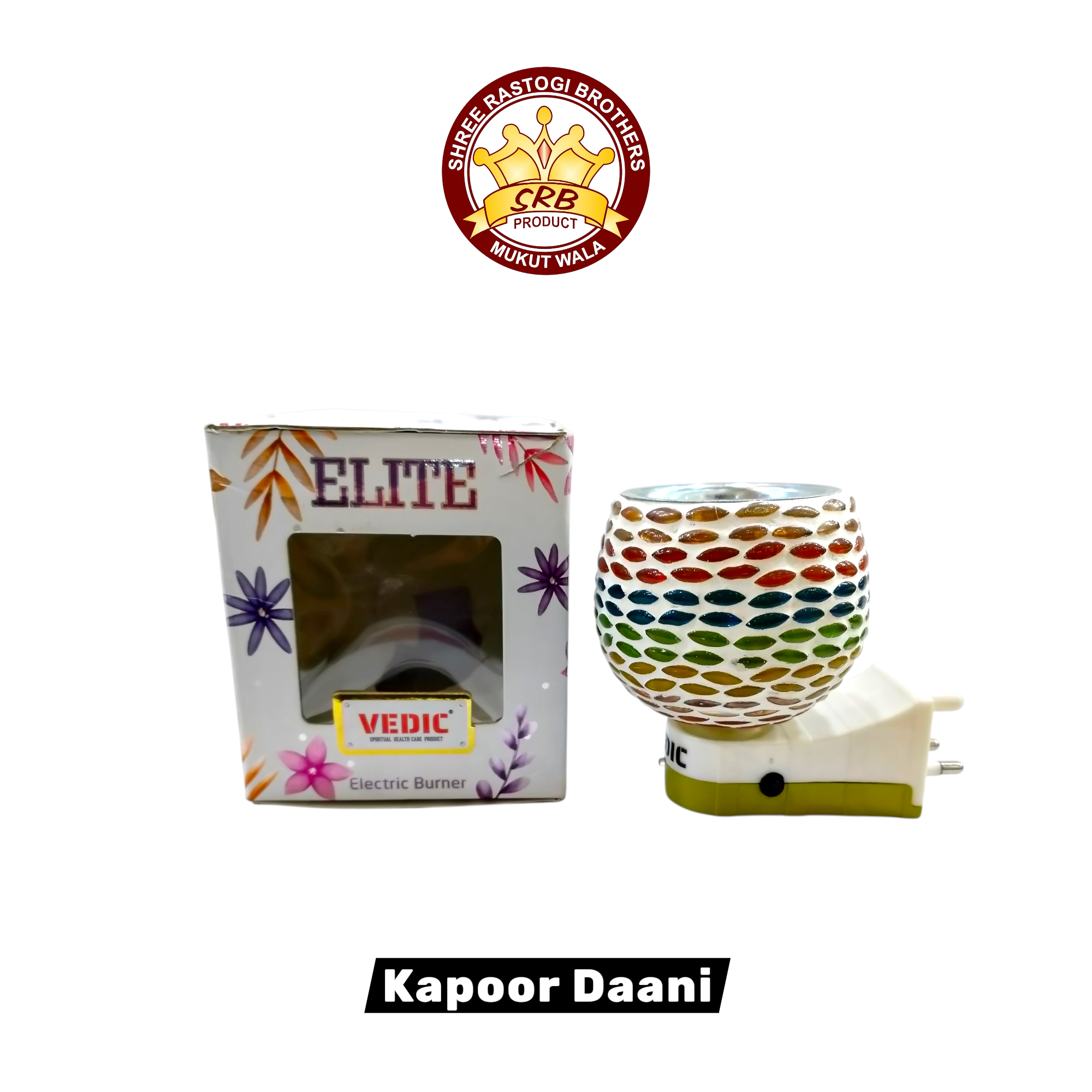 Electric Burner / Kapoor Dani For Room Freshness