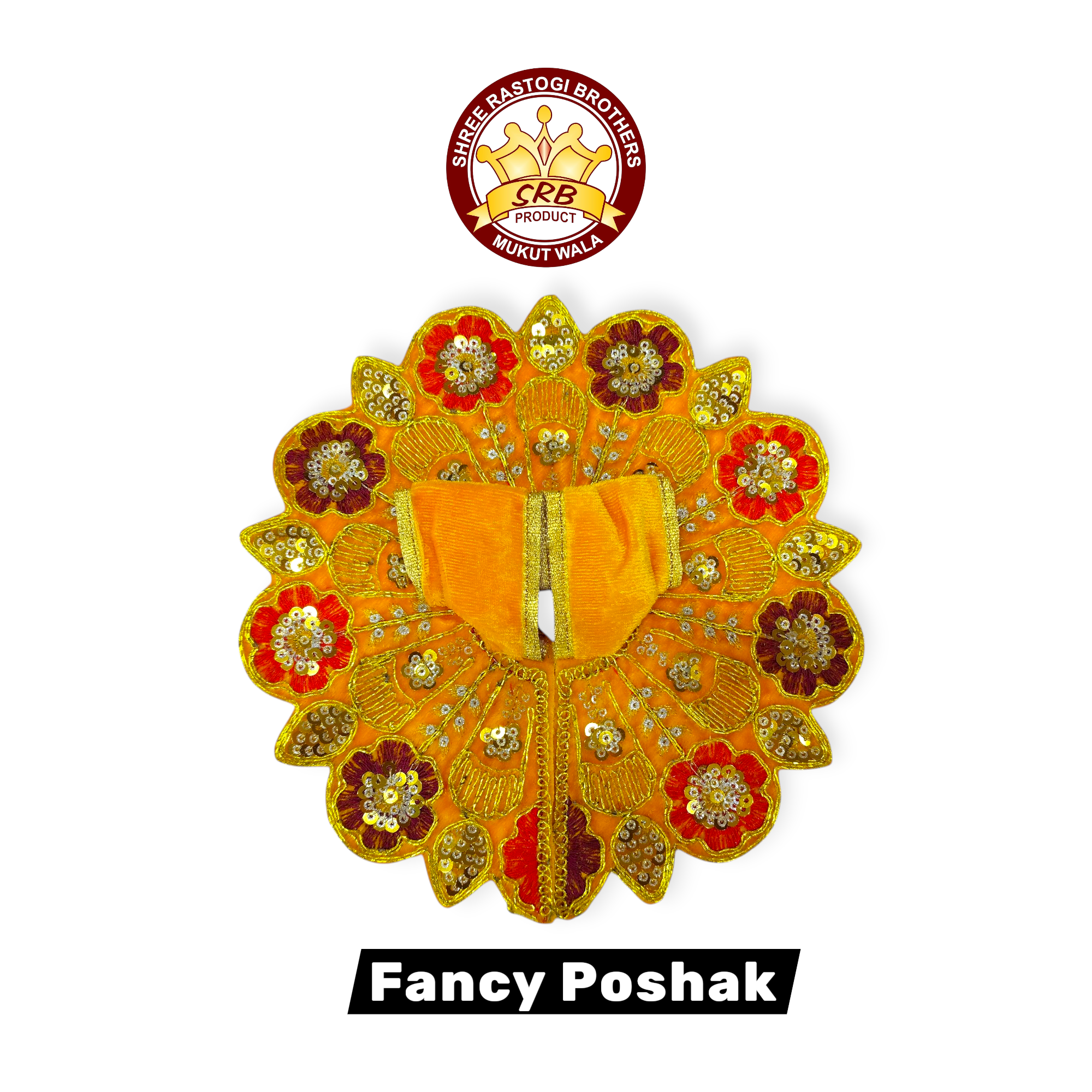 Fancy Gol Poshak For Laddu Gopal idol
