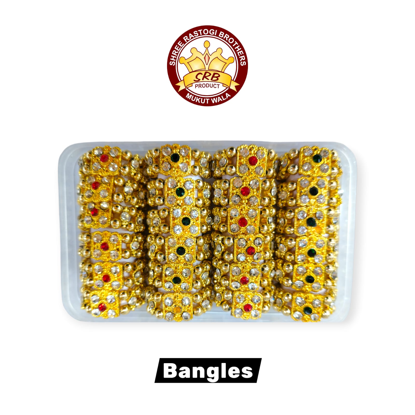 Golden Pearl Bangles For All Dieties (B-3)