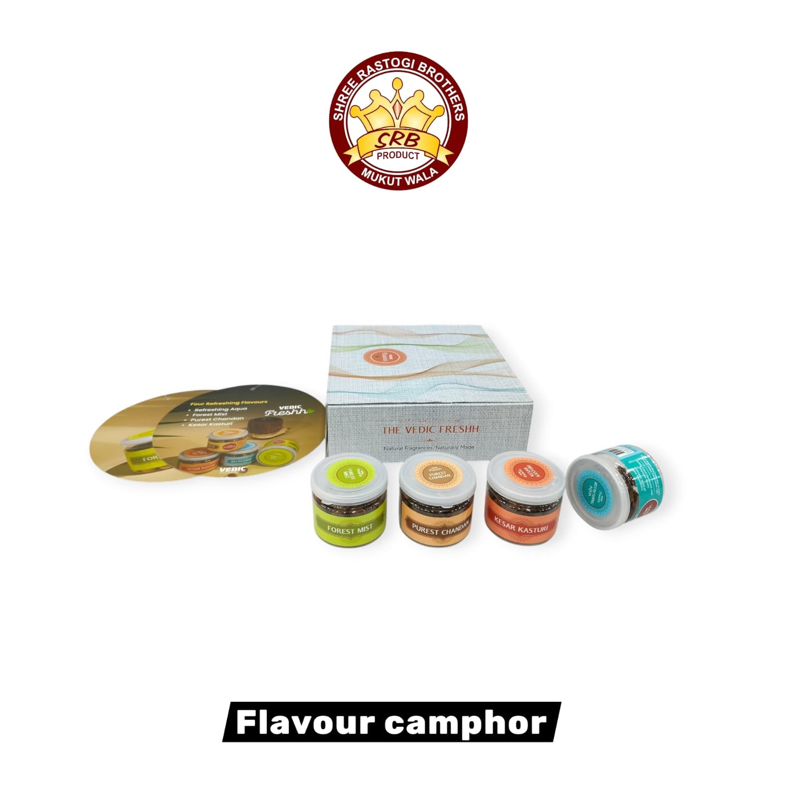 Flavoured Camphor Tikki For Freshness