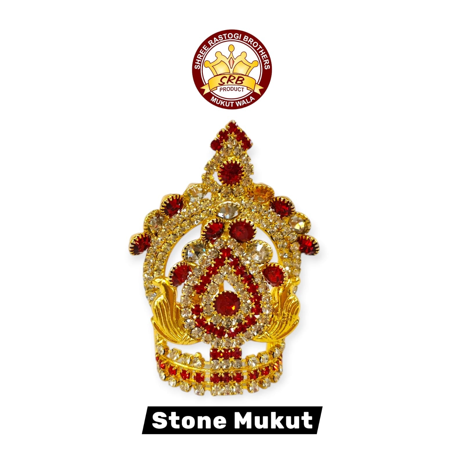 Stone Mukut For Small Deities (SM-2)
