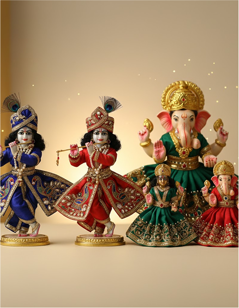 Top 10 Deity Dresses to Brighten Your Home Temple This Diwali
