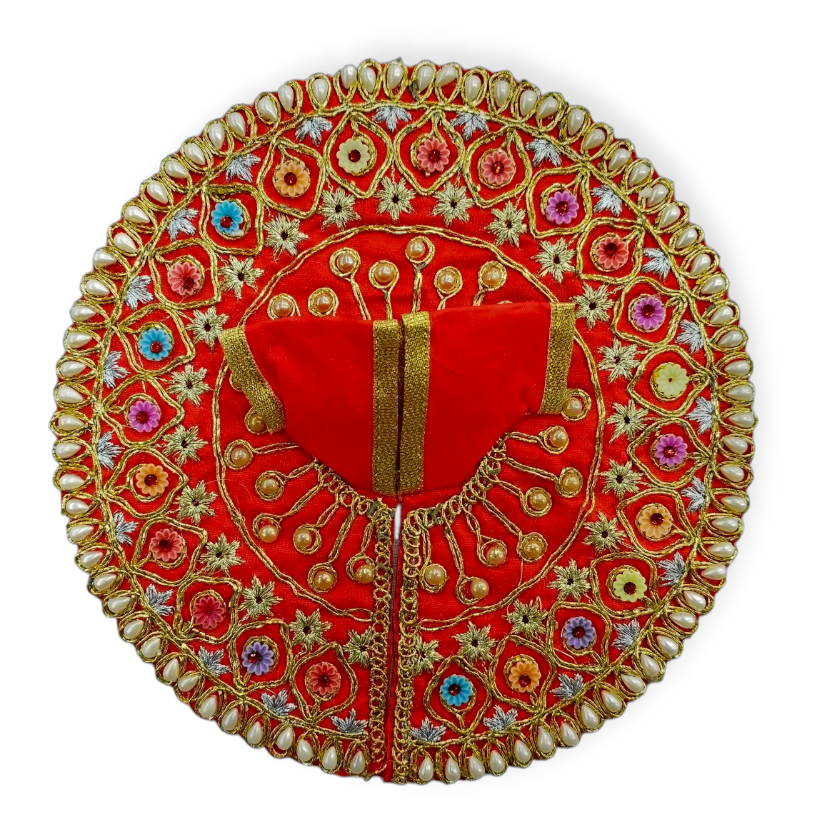 Fancy Gol Poshak Surat Design For Laddu Gopal (FGP-4)