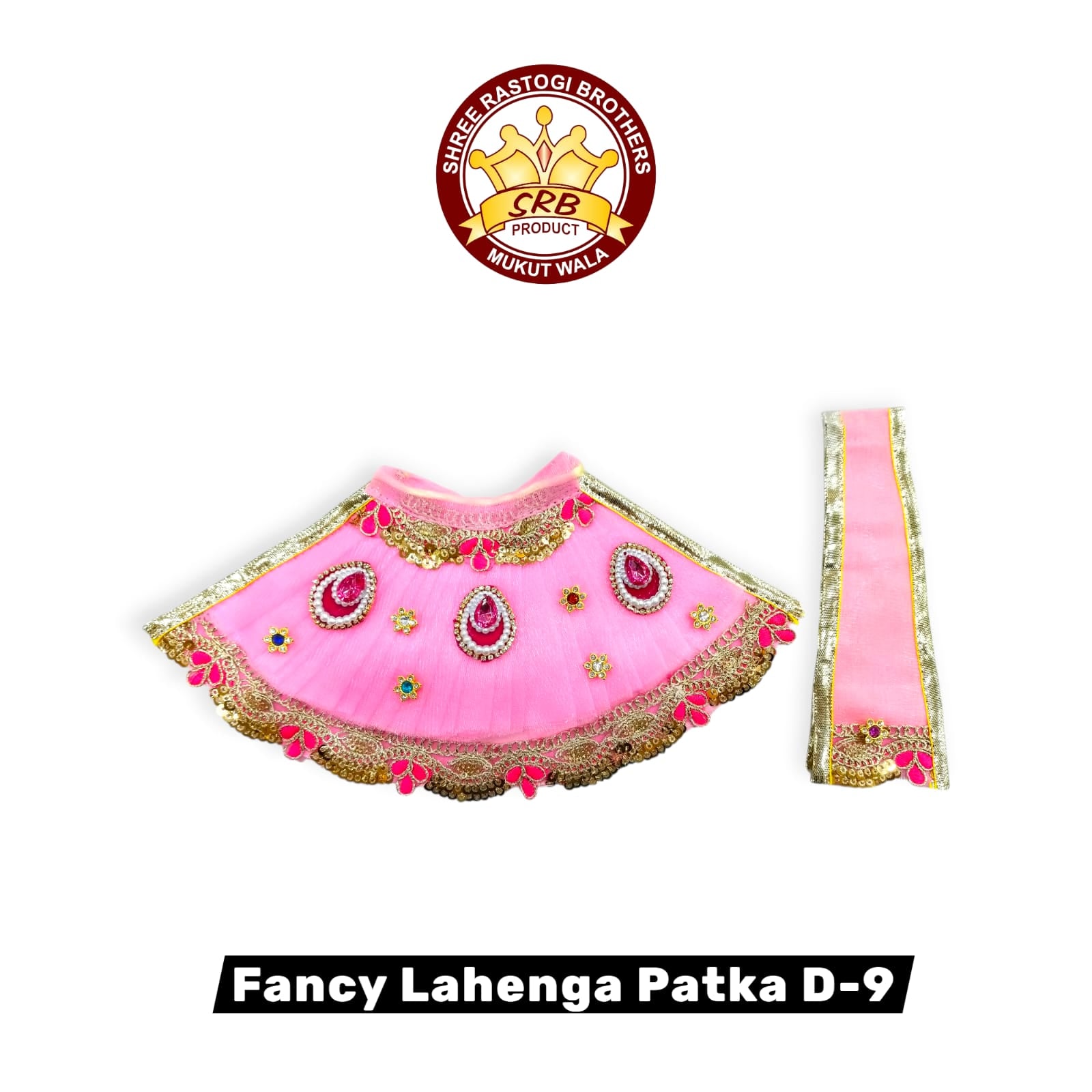 Fancy Lehenga Patka D-9