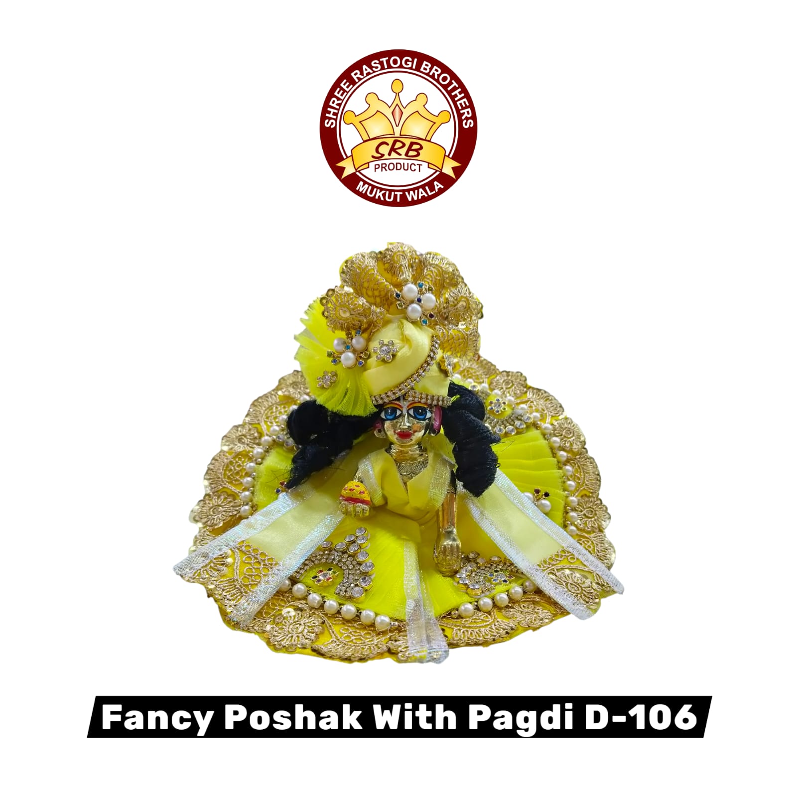 Fancy Poshak With Pagdi D-106