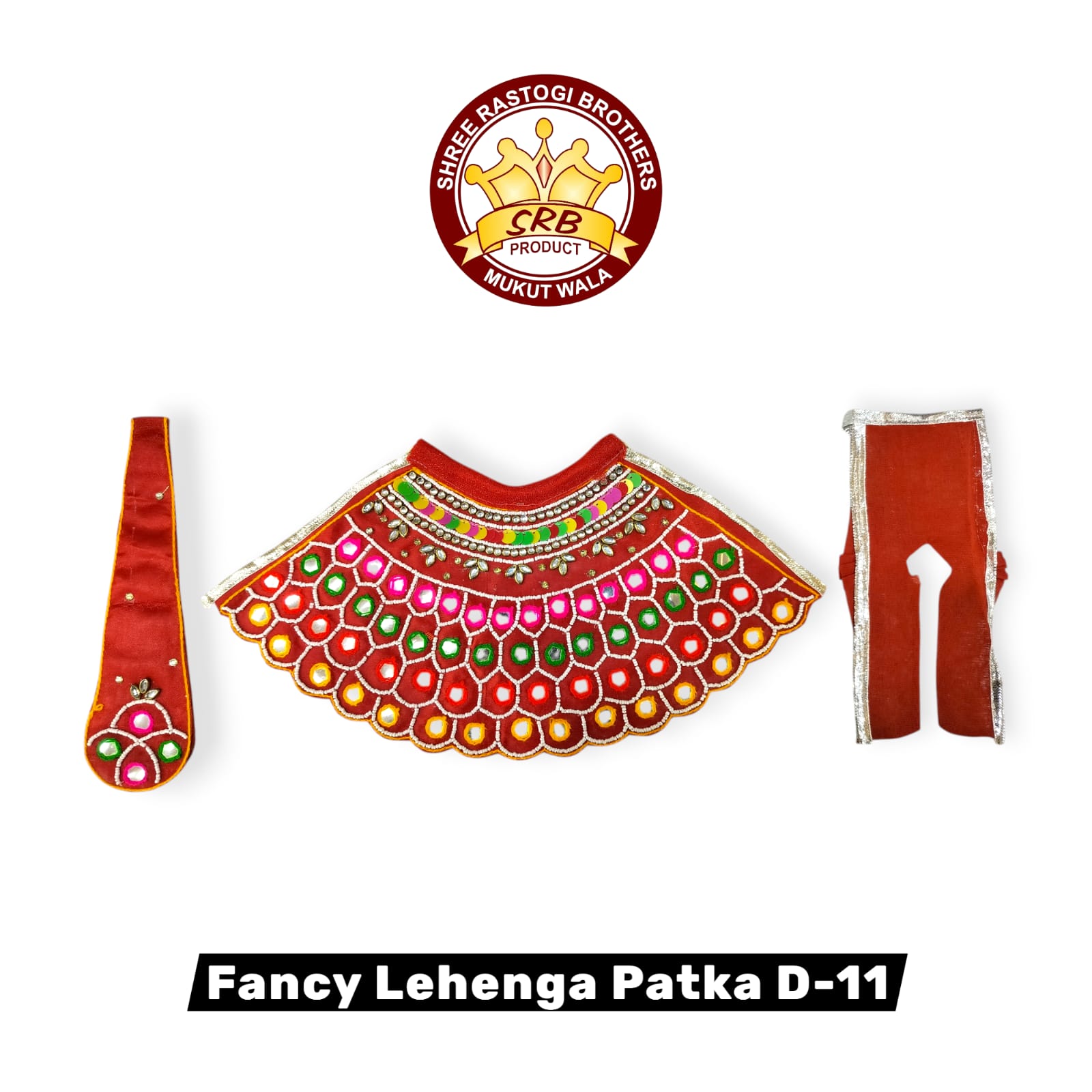 Fancy Lehenga Patka D-11