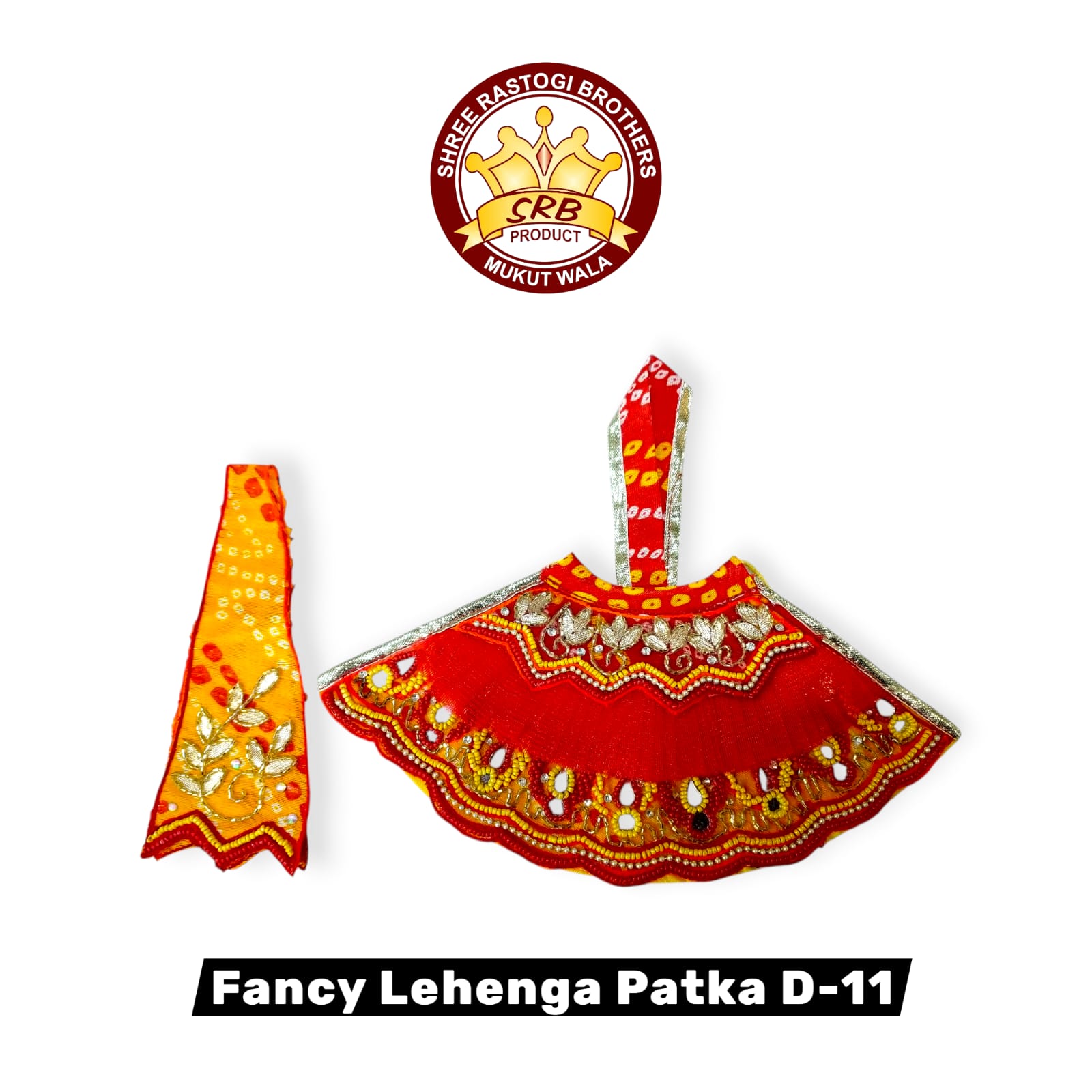 Fancy Lehenga Patka D-11