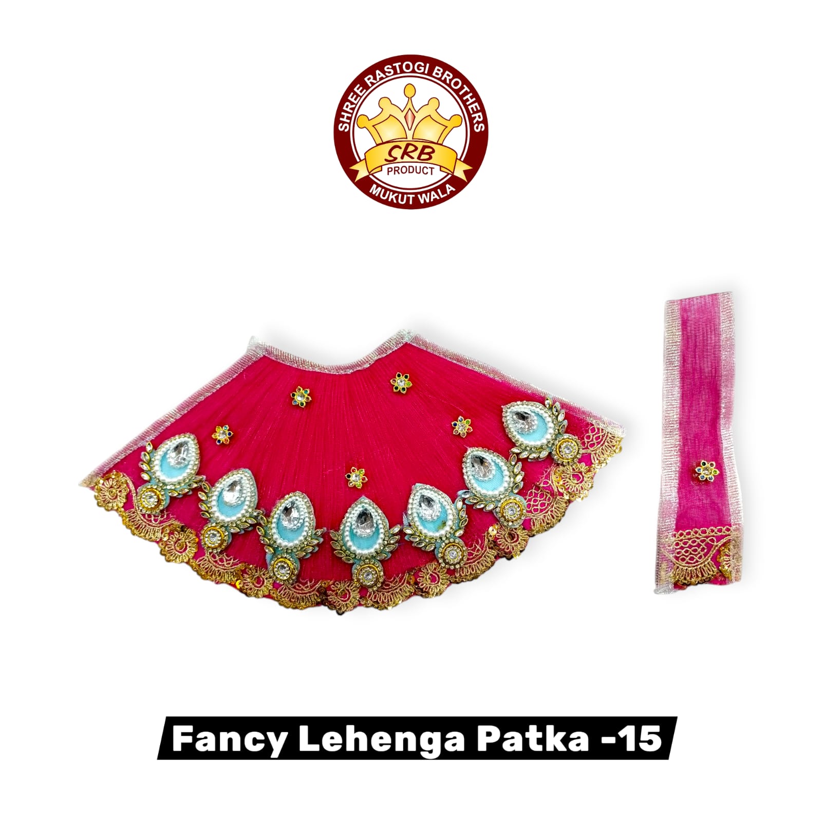 Fancy Lehenga Patka D-15