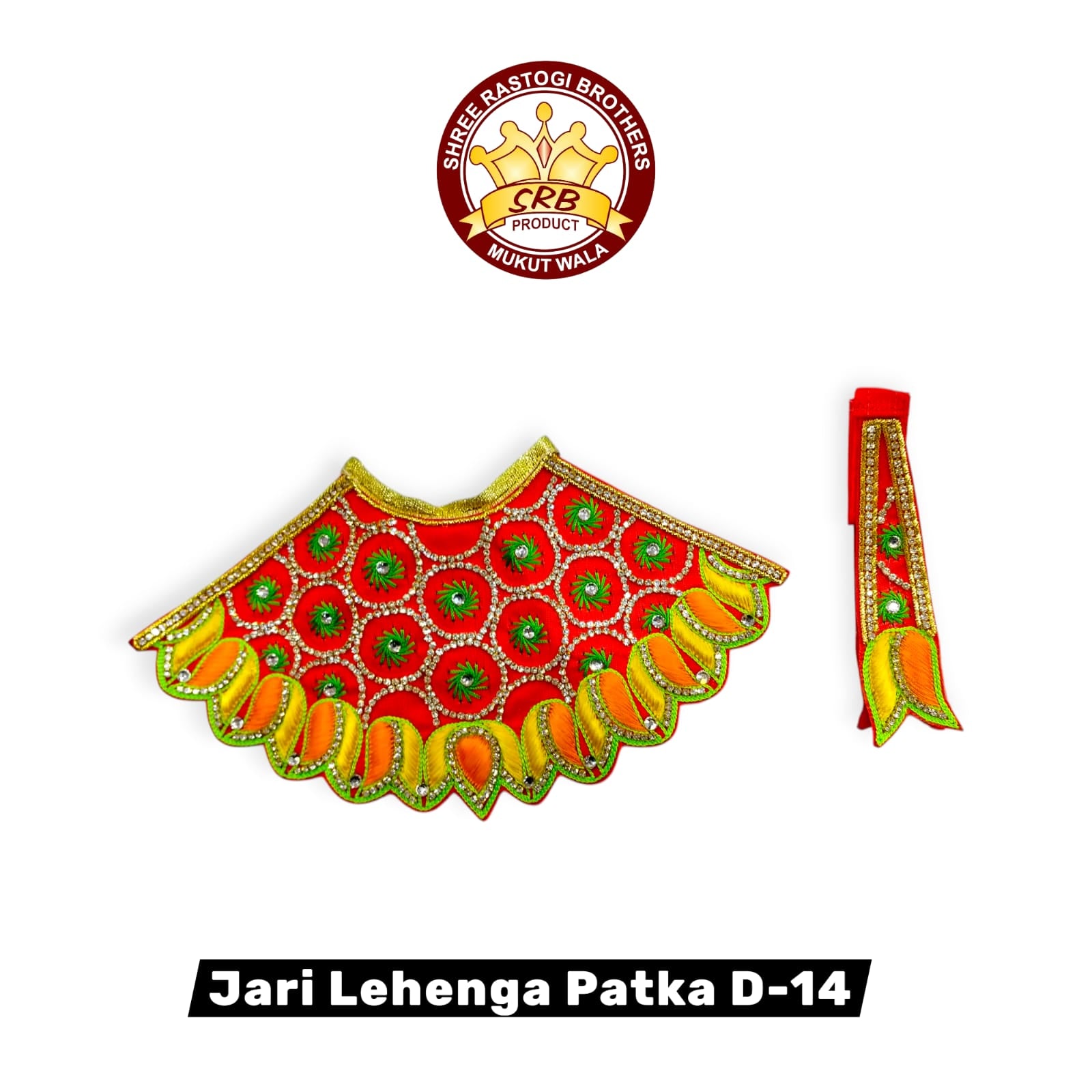Jari Lehenga Patka D-14