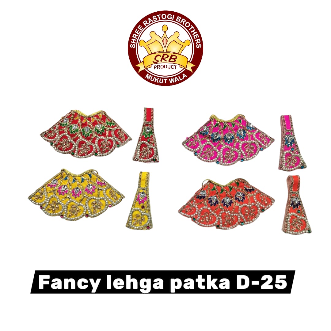 Fancy Lehenga Patka D-25