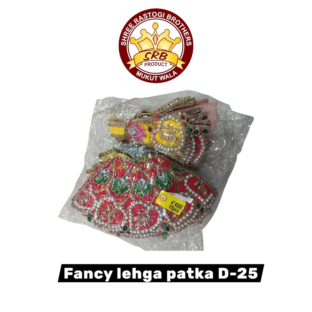 Fancy Lehenga Patka D-25