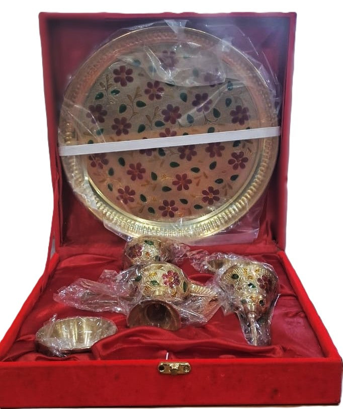 Pooja Bhog Thali Gift Set