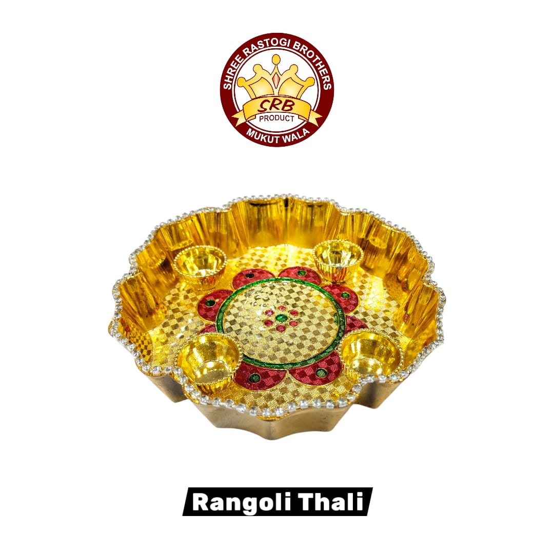 Rangoli Thali